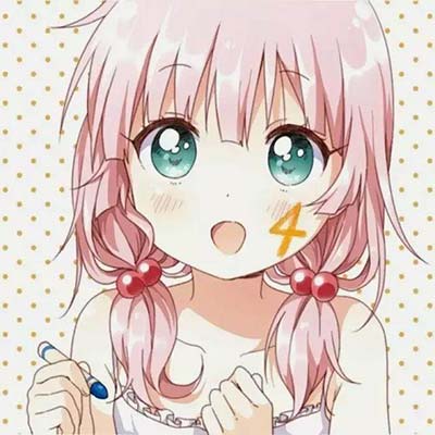 粉色可爱女生头像 动漫头像