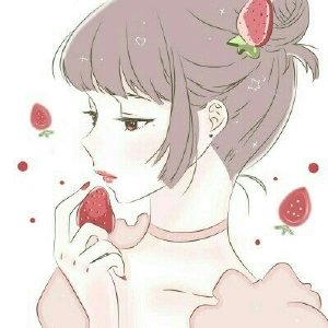 简约清新 漫画风格动漫女生头像（三）