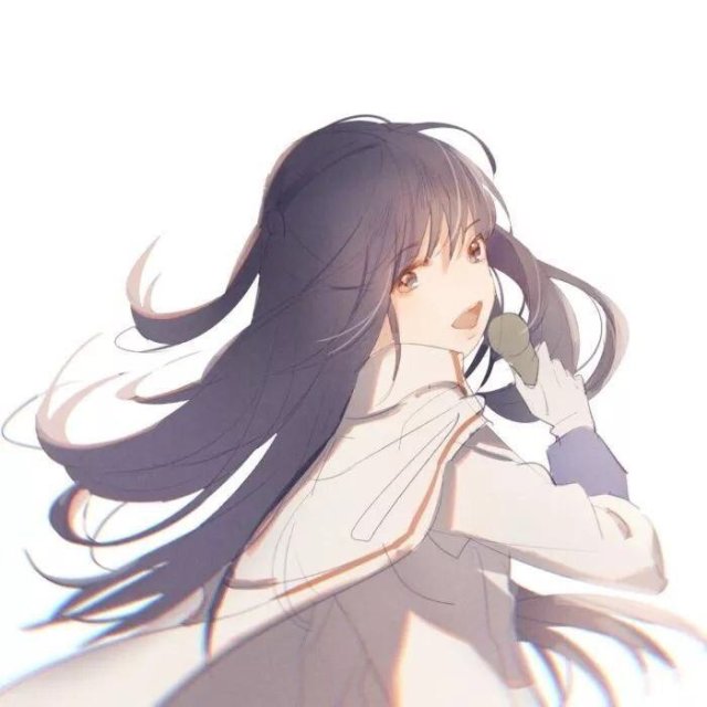 简约清新女头 漫画风格QQ头像