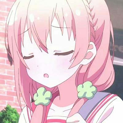 粉色可爱女生头像 动漫头像
