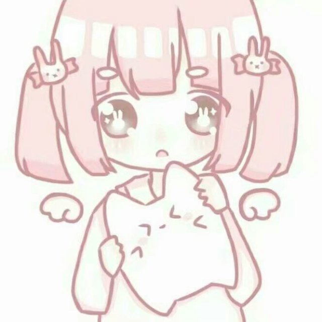 简约清新女头 漫画风格QQ头像