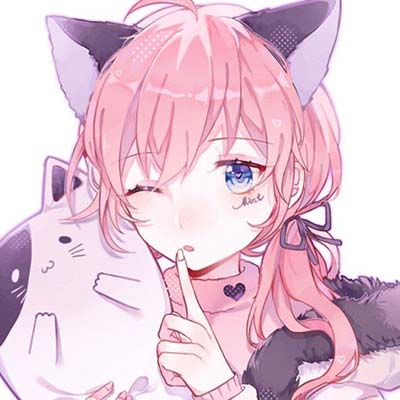 粉色可爱女生头像 动漫头像