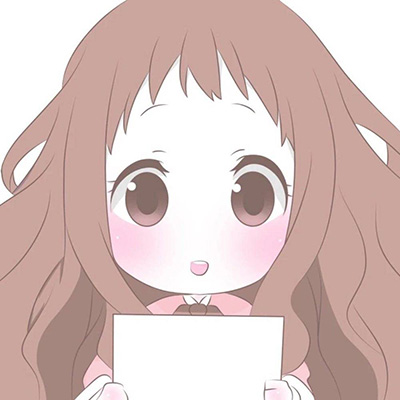 极简漫画风格女生头像