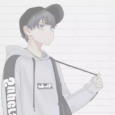 暗色调冷酷男生头像
