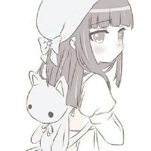 简约清新 漫画风格动漫女生头像（三）