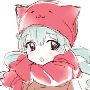 极简漫画风格女生头像 简约清新QQ头像