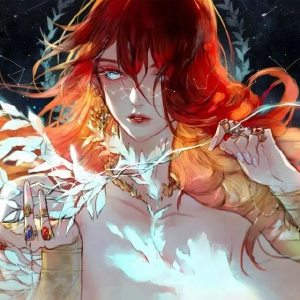 唯美个性女头 独特女生专用微信头像