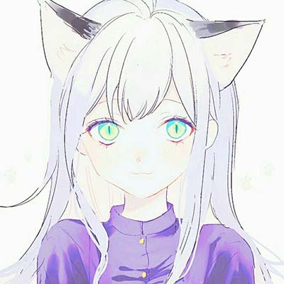 清纯简约女生动漫头像