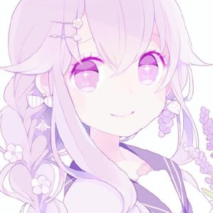 粉色简约女生头像 QQ粉头像系列（六）