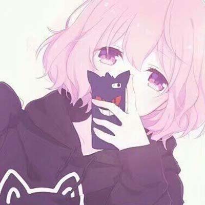 粉色可爱女生头像 动漫头像