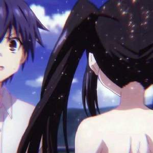 情侣头像动漫一男一女 二次元可爱情头
