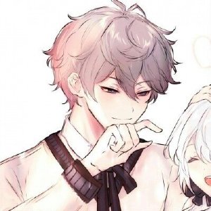 情头动漫一男一女可爱 这狗粮我吃定了