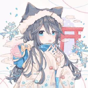 小清新动漫头像一左一右