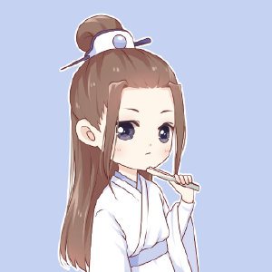 简约情头 纯色背景小清新 干净简洁情侣头像