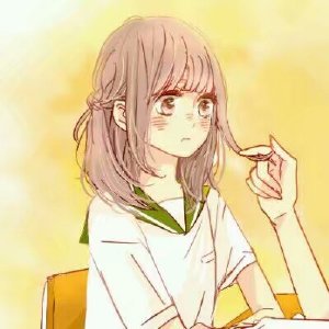 小清新动漫头像一左一右