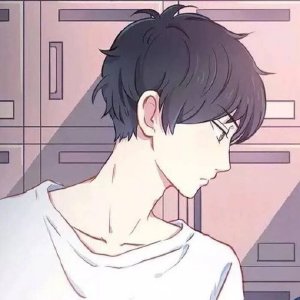 情头动漫一男一女可爱
